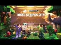 Three Stripes City - アディダス×マインクラフト公式トレーラーのサムネイル画像